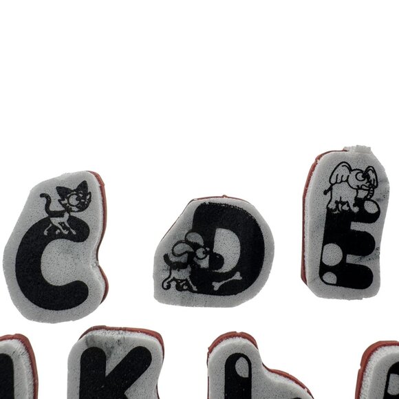 Fun Stampers Journey Full Alphabet Animal Rubber Stamps Crafting Card Making - Picture 5 of 10